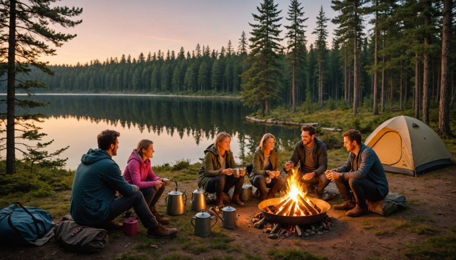 Naturcamping am see von sainte croix: was sie erwartet